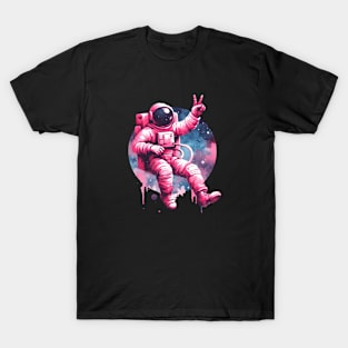 Pink Astronaut T-Shirt